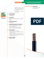 Cable XLP para alumbrado público