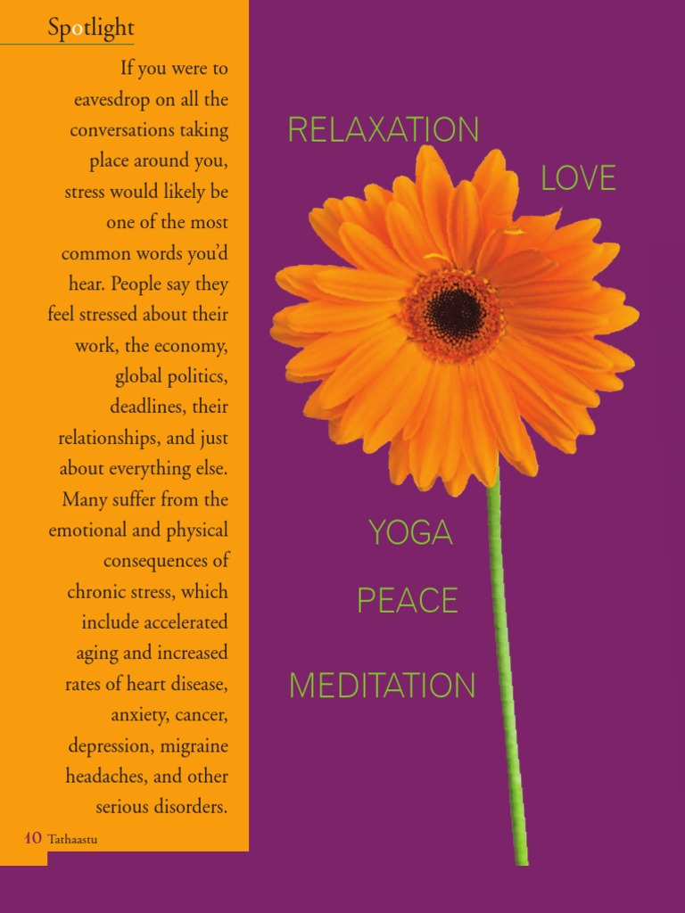 Mind-Body Techniques for Stress Relief | PDF | Sleep | Physical Exercise