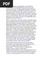 Overview of Miami: History and Culture | PDF | Miami | Florida