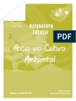 Hacia Una Cultura Ambiental