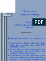 DEMOCRACIA PÓS-GRADUAÇÃO