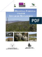 Estudio Regional Forestal Izucar de Matamoros