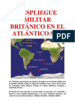 DESPLIEGUE MILITAR BRITÁNICO EN EL ATLÁNTICO SUR