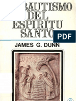 El Bautismo Del Espiritu Santo - James Dunn