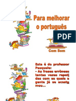 Para Melhorar o Portugues - Pps