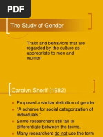 The Study of Gender - BB