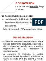 Fase de Inversion