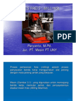 (PPt) Materi 3. Proses Kerja Freis (Milling)