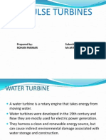 Impulse Turbines: Prepared By: Submitted To: Rohan Parmar MR - Mitesh Raval