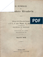 1912 - Petroleo en Comodoro Rivadavia