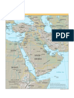 Maps of the World - Middle East