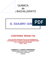 5 1 Equilibrio Quimico Cuestiones Resueltas de Acceso A La Universidad