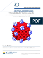 Engineering Preformed Cobalt-Doped Pt Nanocatalyst for Ultraselective Hydrogenation (ACS.nano-2008)