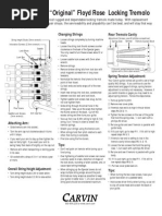 Floyd Rose Manual