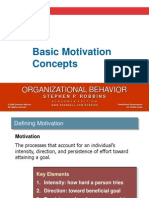 Basic Motivation Concepts