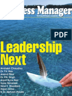Musiness Manager HR Magazine - Cover, January 2013
