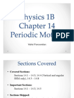 Physics 1B Chapter 14 Periodic Motion
