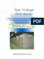 MV Switchgear Hitachi