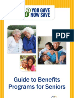 You Gave Now Save Guide to Benefits