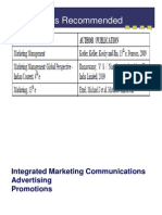 Books on Integrated Marketing Communications and Advertising