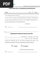 doc 2 autorização para avaliação encaminhamento