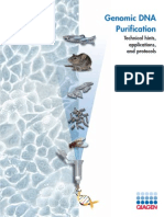 Genomic DNA Purification Technical Hints, Applications, and Protocols