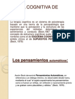 Terapia cognitiva de Beck: pensamientos automáticos