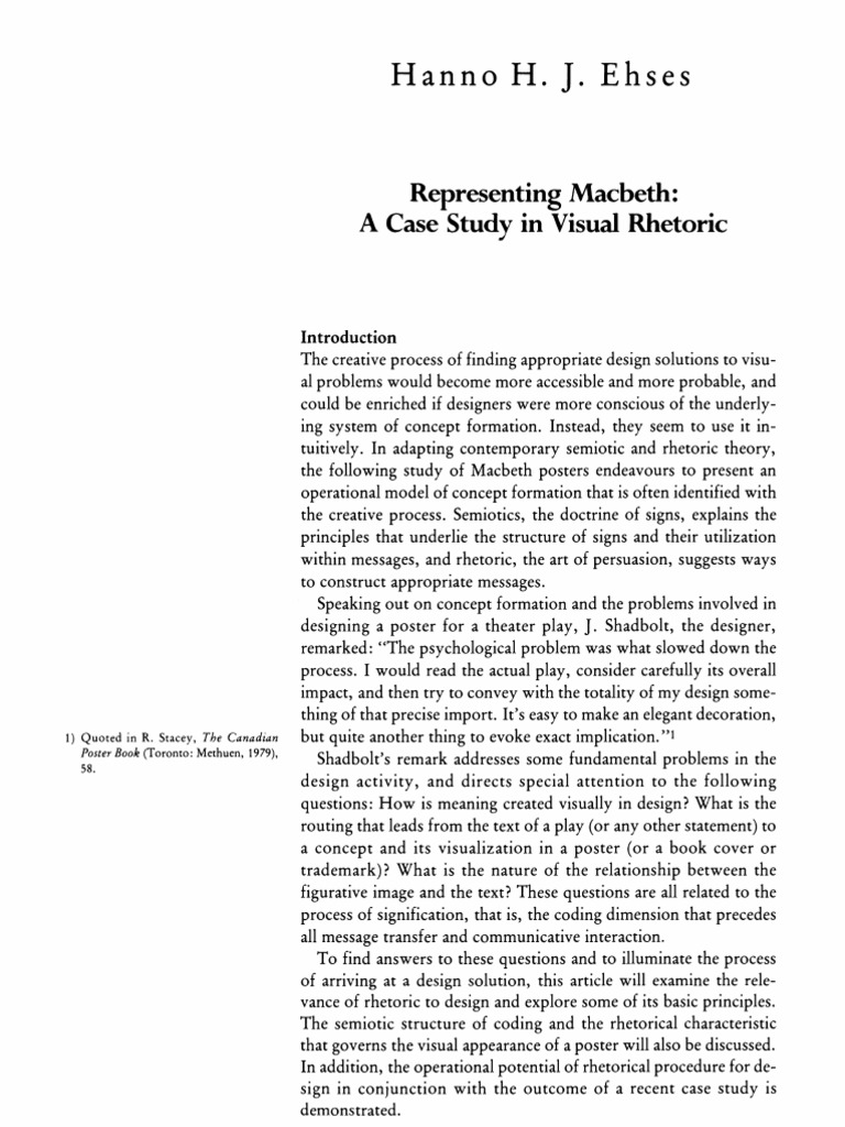 Macbeth activities picture