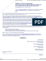 HOTARÂRE nr.1.179 Din 24 Octombrie 2002 Privind Aprobarea Structurii Devizului General Si A Metodologiei Privind Elaborarea Devizului General Pentru Obiective de Investitii Si Lucrari de Interventii