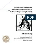 Advancing Trace Recovery Evaluation - Applied Information Retrieval in a Software Engineering Context