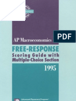 1995 exam AP Macroeconomics