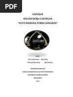 Download Laporan Sangiran by Nimatul Mf SN134211569 doc pdf