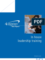 In House Leadership Blue Paper by promotional products retailer 4imprint