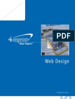 Responsive Web Design Blue Paper by promotional products retailer 4imprint