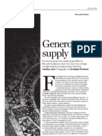 Financial Times Wealth - 28/03/2008 - Generous supply