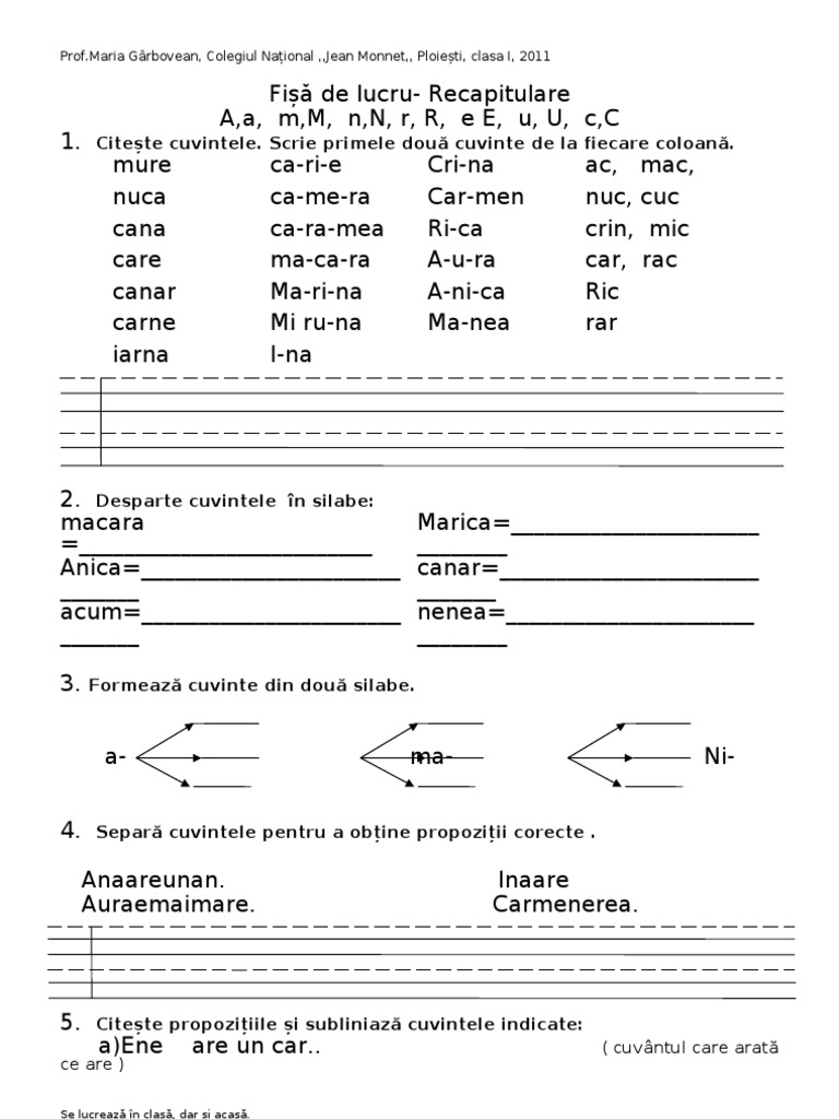 Fisa De Lucru Recapitulare Ac