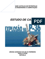 Estudo de Caso - Explosão Plataforma P36 PDF