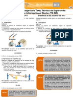 Protocolo Mensajería Texto Soporte SIE