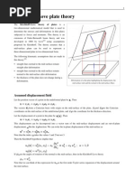 Kirchhoff-Love Plate Theory