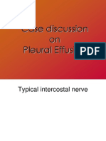 Case Discussion On Pleural Effusion
