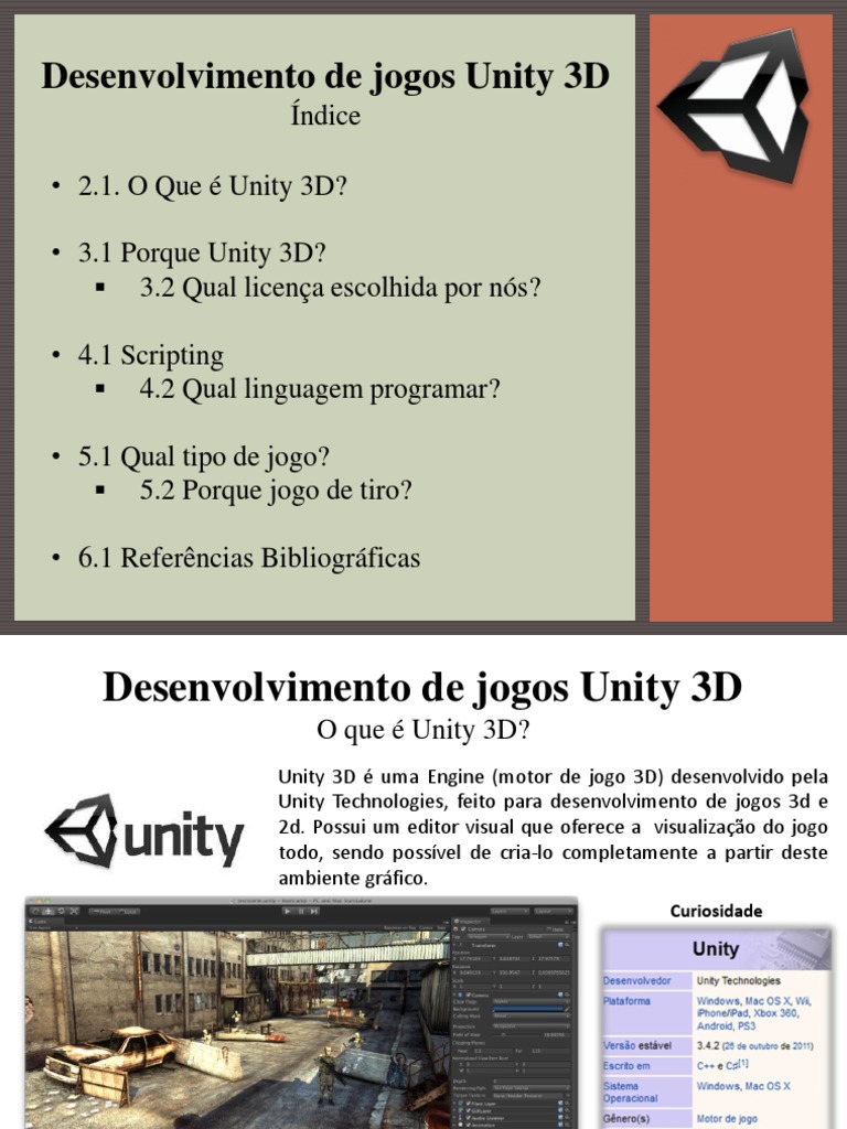 Criar jogos e aplicativos do Windows com o Unity
