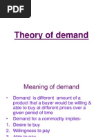 Demand Theory