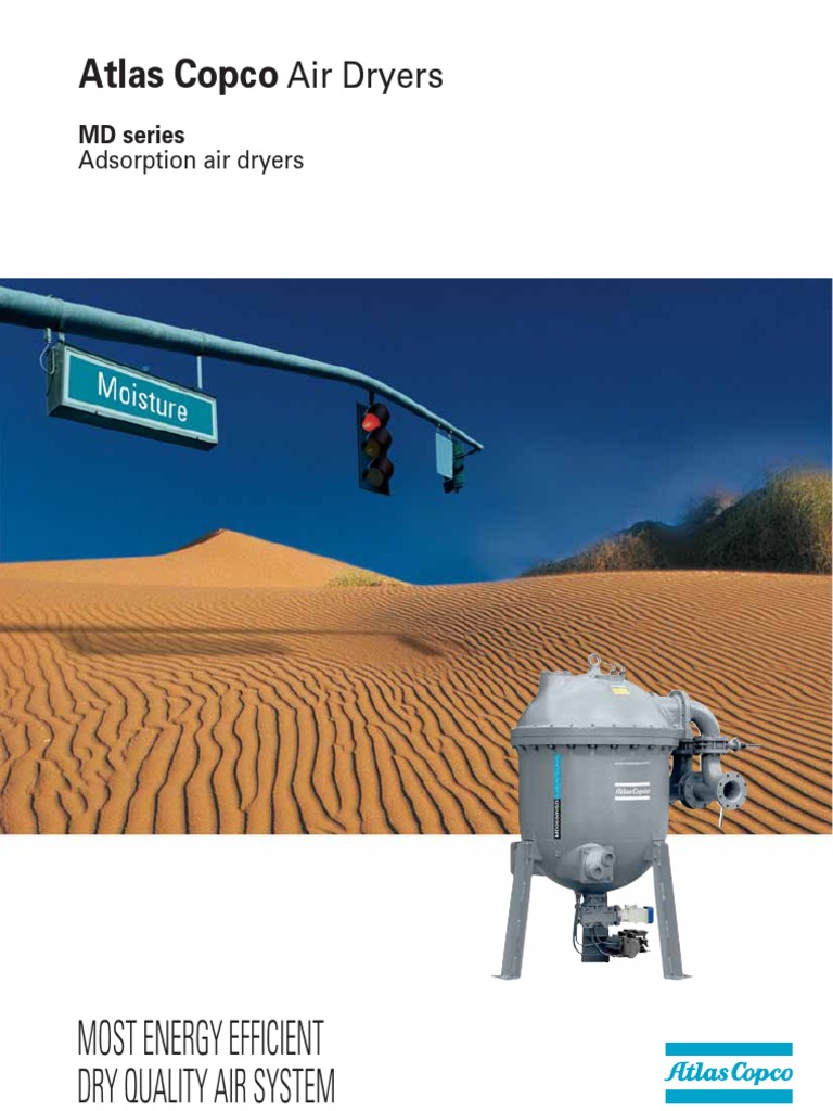 Atlas Copco MD Dryer Brochure 2 PDF Clothes Dryer Gas Compressor