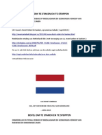 Bevel Aan Nederlandse Bankiers Om Te Staken en Te Stoppen (Nederlandse Vertaling Van: Cease & Desist Orders For Bankers)