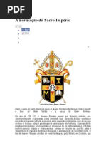 A Formação do Sacro Império e Imperio ROmano