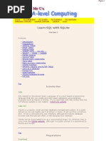 Download Learn SQL With SQLite by Francis JS SN134260984 doc pdf