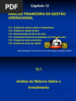 Cap 12 Análise Fin Gestão Operacional