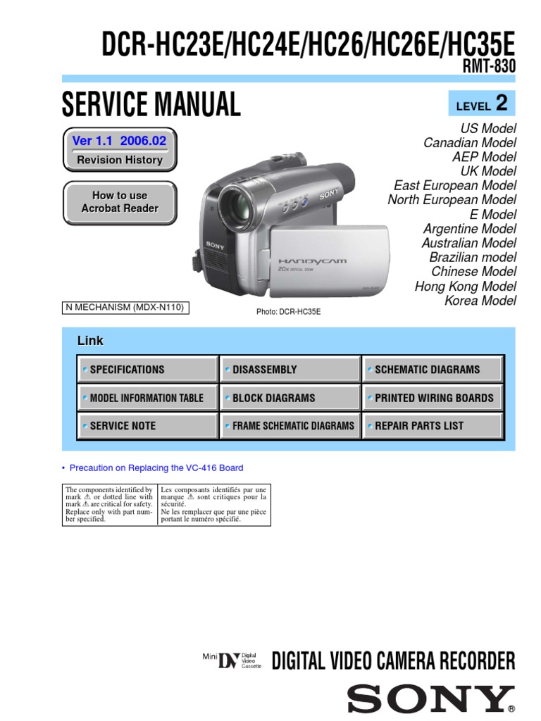 Câble Flexible à Arbre Rotatif Pour Charnière LCD, 2 Pièces, Pour Sony DCR- HC23E HC23 HC24 HC26 HC27 HC28 HC35E HC36 HC46 HC96E HC96 HC35 Vidéo - Foto 4