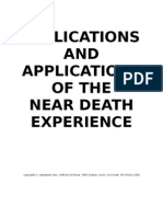 Implications and Applications of the Near Death Experience