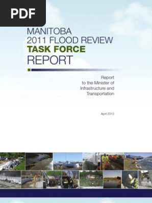 Manitoba S 2011 Flood Review Report Flood Reservoir